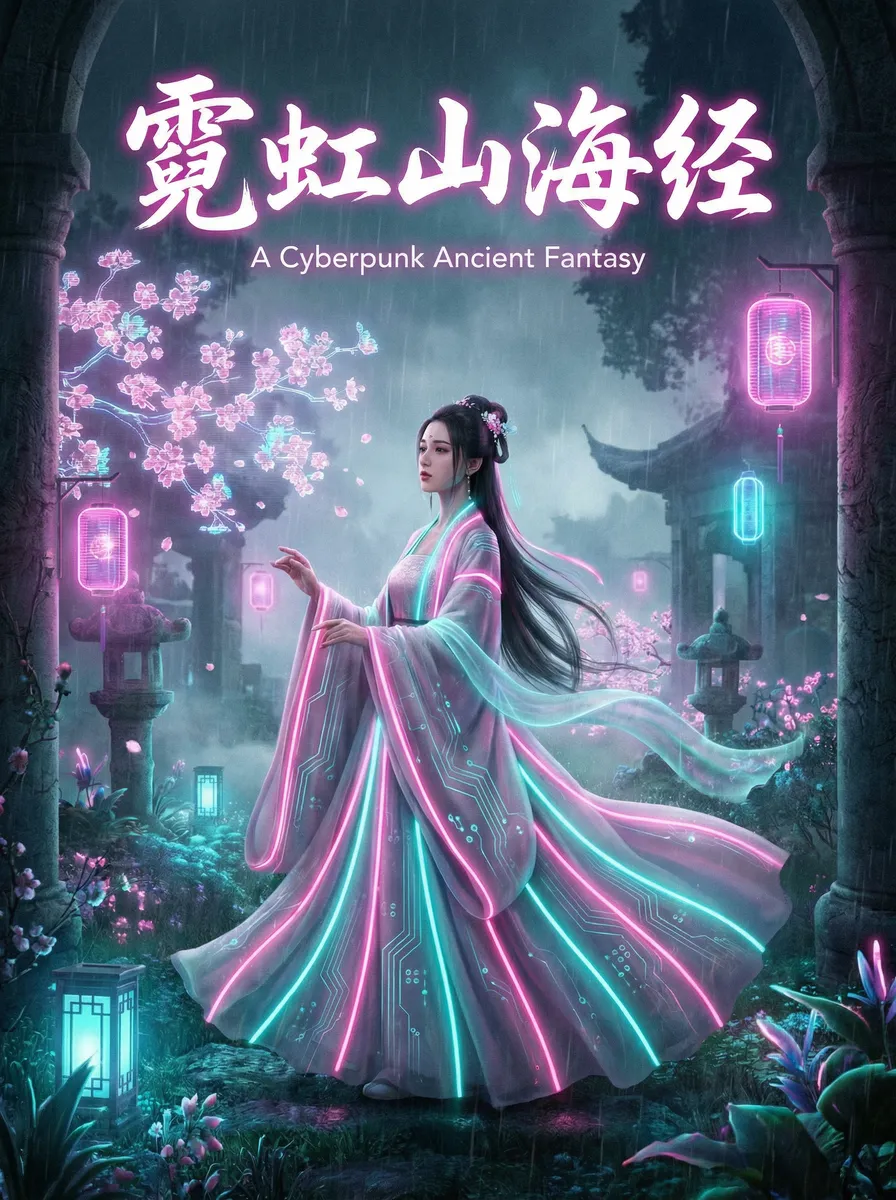 午夜办公室在线观看高清电影 古风奇缘短剧 - 霓虹山海经海报
